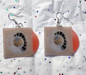 Mac Miller the Divine Feminine Vinyl Album Handmade Earrings!
