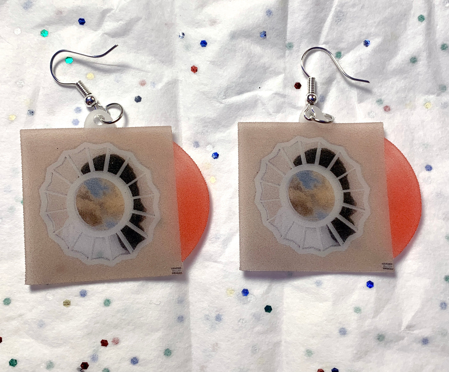 Mac Miller the Divine Feminine Vinyl Album Handmade Earrings!