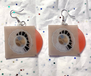 Mac Miller the Divine Feminine Vinyl Album Handmade Earrings!