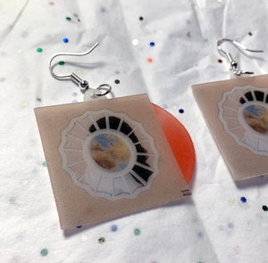 Mac Miller the Divine Feminine Vinyl Album Handmade Earrings!