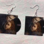 Twilight Movie Soundtrack Collection of Vinyl Albums Handmade Earrings!