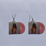Sizzy Rocket GRRRL Vinyl Album Handmade Earrings!
