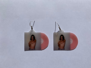 Sizzy Rocket GRRRL Vinyl Album Handmade Earrings!