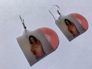 Sizzy Rocket GRRRL Vinyl Album Handmade Earrings!
