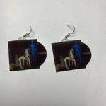 Willow Ardipithecus Vinyl Album Handmade Earrings!