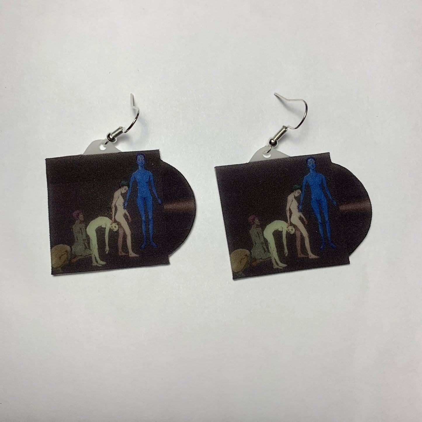Willow Ardipithecus Vinyl Album Handmade Earrings!