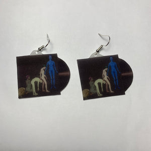 Willow Ardipithecus Vinyl Album Handmade Earrings!