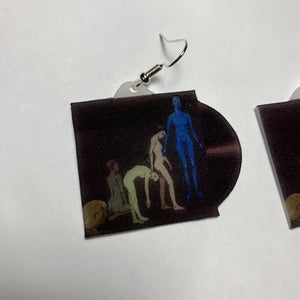 Willow Ardipithecus Vinyl Album Handmade Earrings!