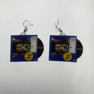 Lauren Sanderson Midwest Kids Can Make it Big Vinyl Album Handmade Earrings!