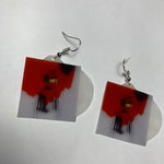 Rihanna ANTI Vinyl Album Handmade Earrings!