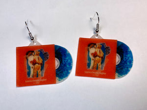 Halsey Hopeless Fountain Kingdom Vinyl Handmade Earrings!