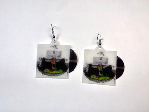 Twenty One Pilots Self Titled Vinyl Handmade Earrings!