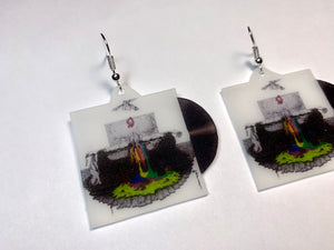 Twenty One Pilots Self Titled Vinyl Handmade Earrings!