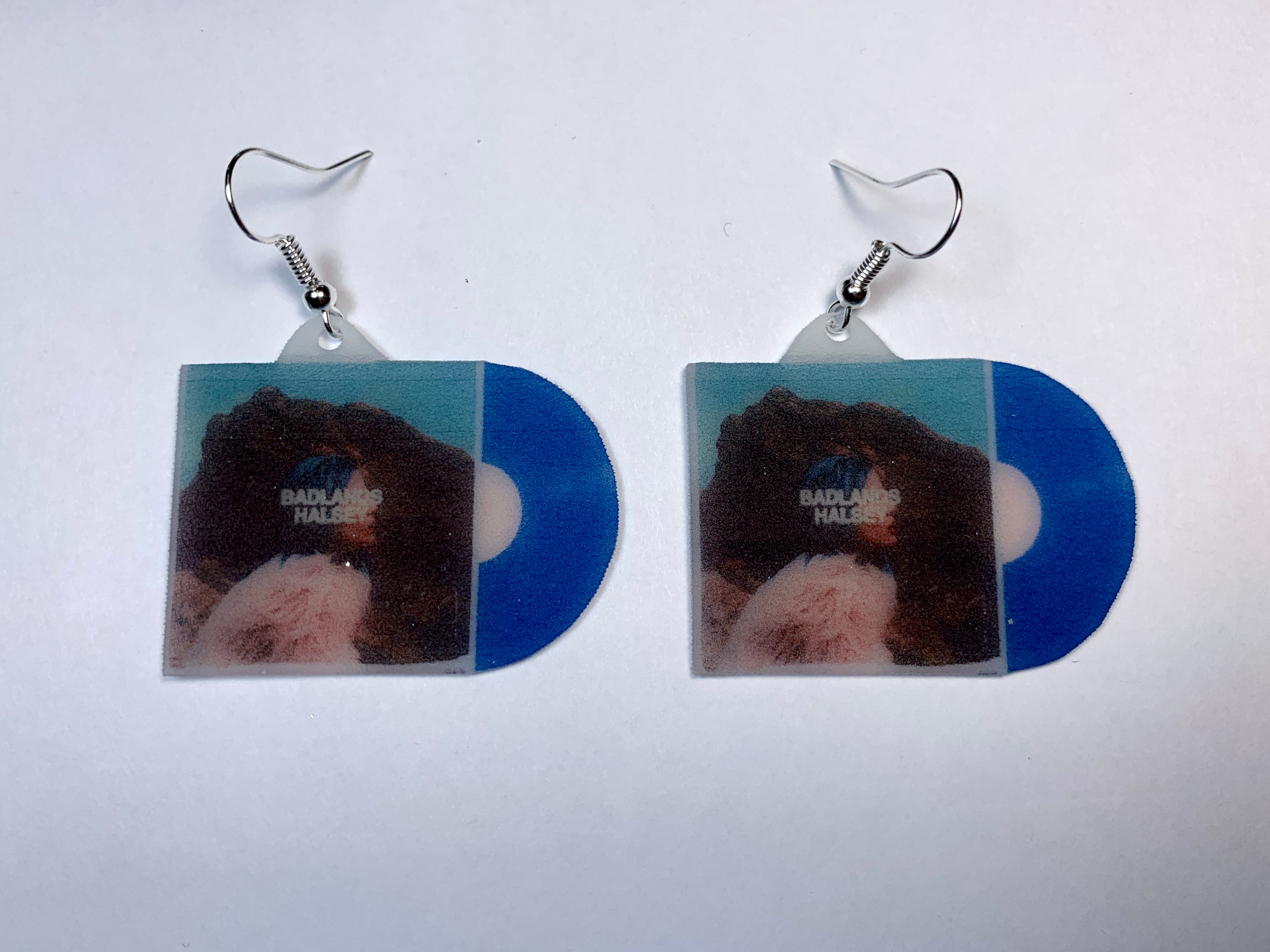 Halsey Badlands Vinyl Handmade Earrings!