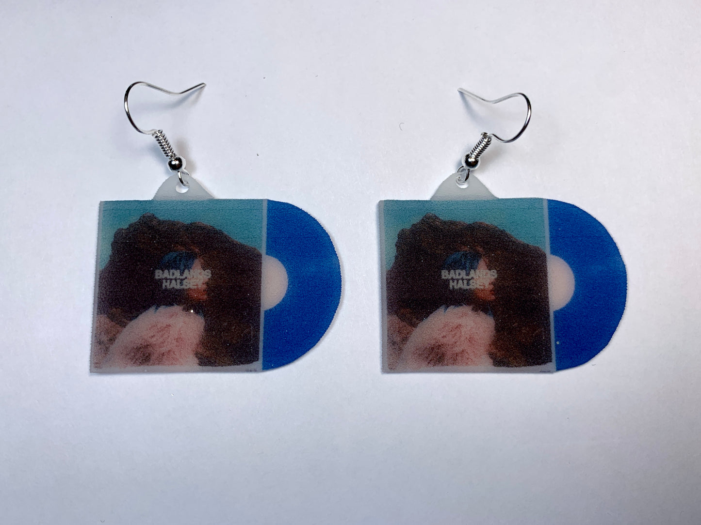 Halsey Badlands Vinyl Handmade Earrings!