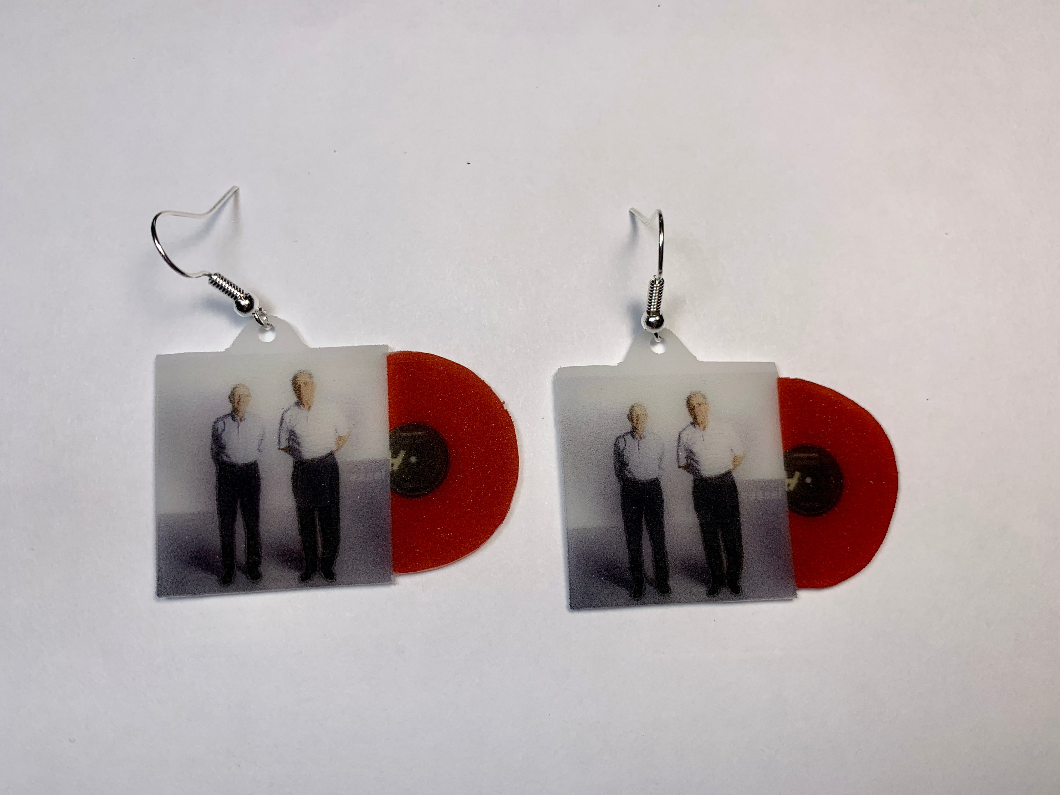 Twenty One Pilots Vessel Vinyl Handmade Earrings!