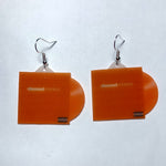 Frank Ocean Channel Orange Vinyl Handmade Earrings!