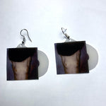 Girl in Red Bad Idea! Single Vinyl Handmade Earrings!