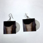 Girl in Red Bad Idea! Single Vinyl Handmade Earrings!