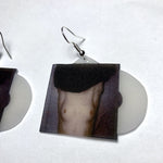 Girl in Red Bad Idea! Single Vinyl Handmade Earrings!