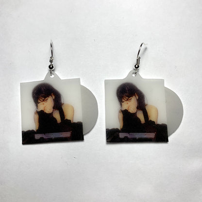 Charli XCX Pop 2 Vinyl Album Handmade Earrings!