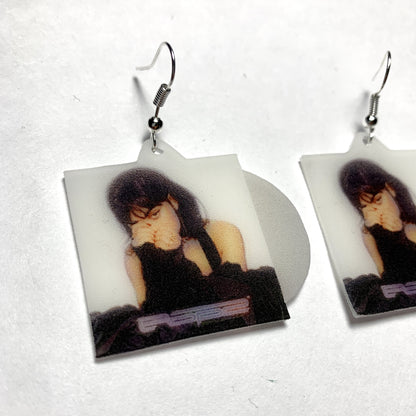 Charli XCX Pop 2 Vinyl Album Handmade Earrings!