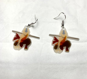 Avatar the Last Airbender Handmade Earrings!