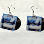 Dear Evan Hansen Musical Broadway Soundtrack Vinyl Album Handmade Earrings!