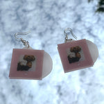 Ariana Grande Thank U, Next Vinyl Album Handmade Earrings!
