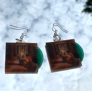 Hayley Kiyoko Expectations Vinyl Album Handmade Earrings!