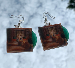 Hayley Kiyoko Expectations Vinyl Album Handmade Earrings!