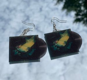 Chloe Moriondo Collection of Vinyl Albums Handmade Earrings!