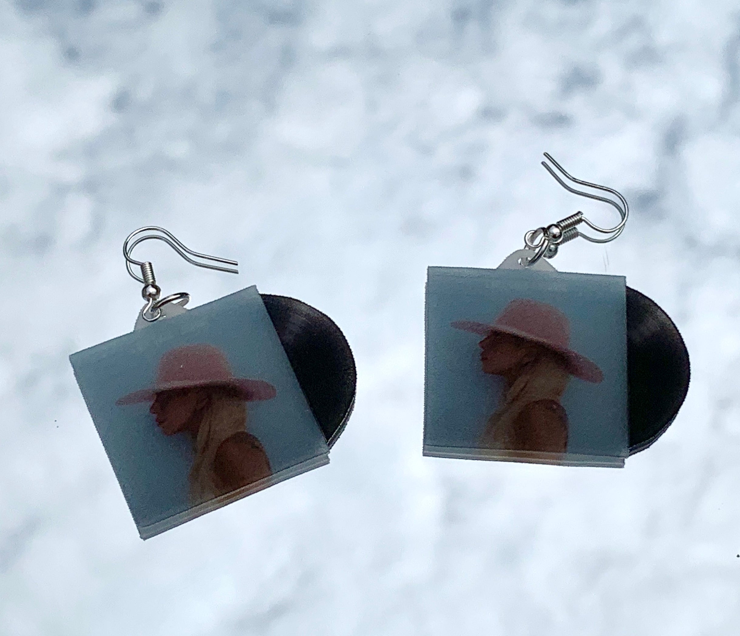 Lady Gaga Joanne Vinyl Album Handmade Earrings!