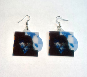 Mothica Blue Hour Vinyl Album Handmade Earrings!