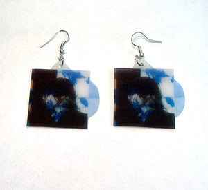 Mothica Blue Hour Vinyl Album Handmade Earrings!