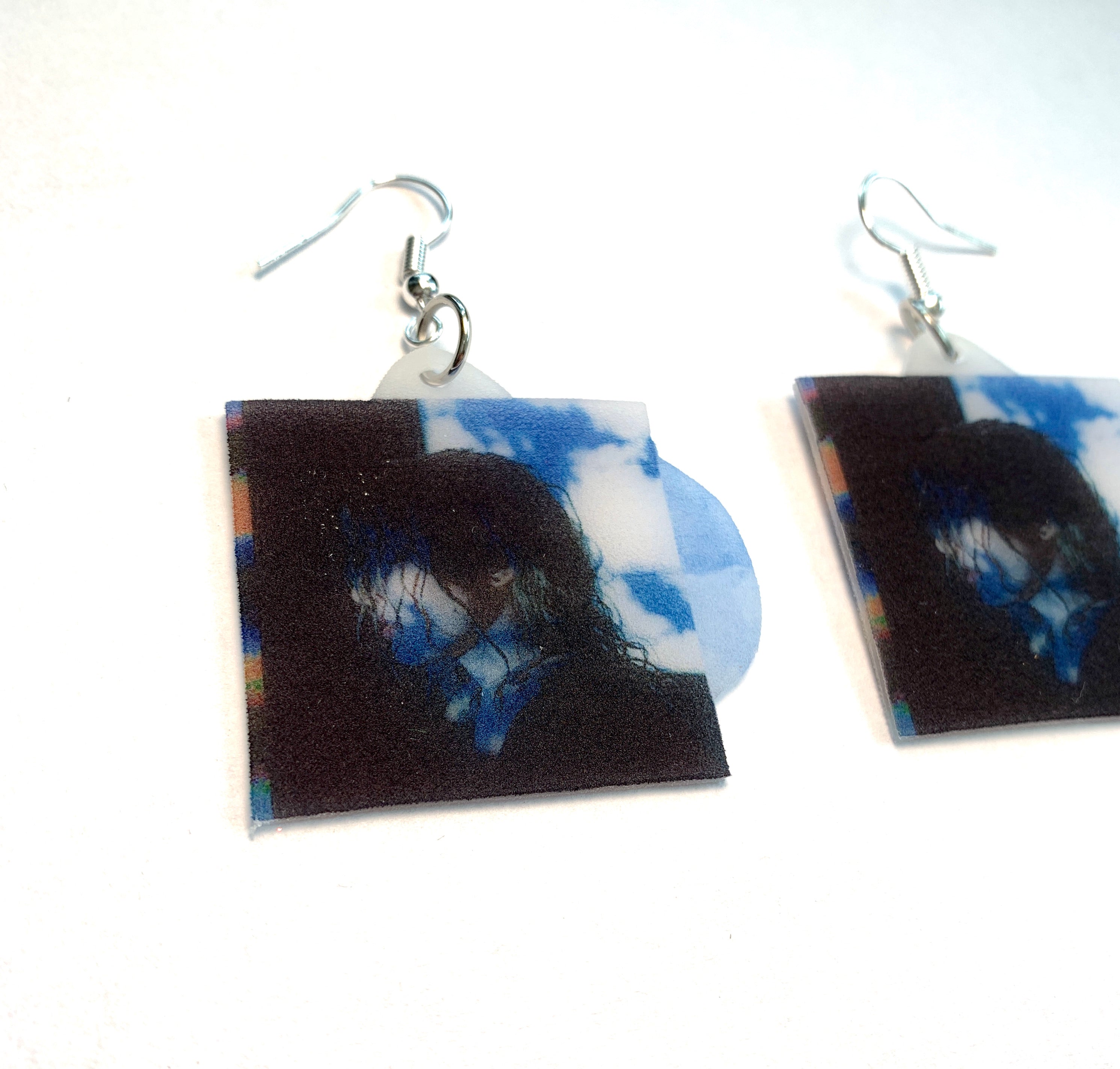 Mothica Blue Hour Vinyl Album Handmade Earrings!