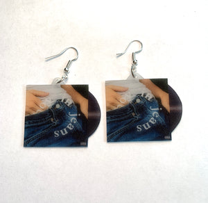 Ryan Beatty Boy in Jeans Vinyl Album Handmade Earrings!