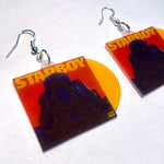 The Weeknd Starboy Vinyl Album Handmade Earrings!