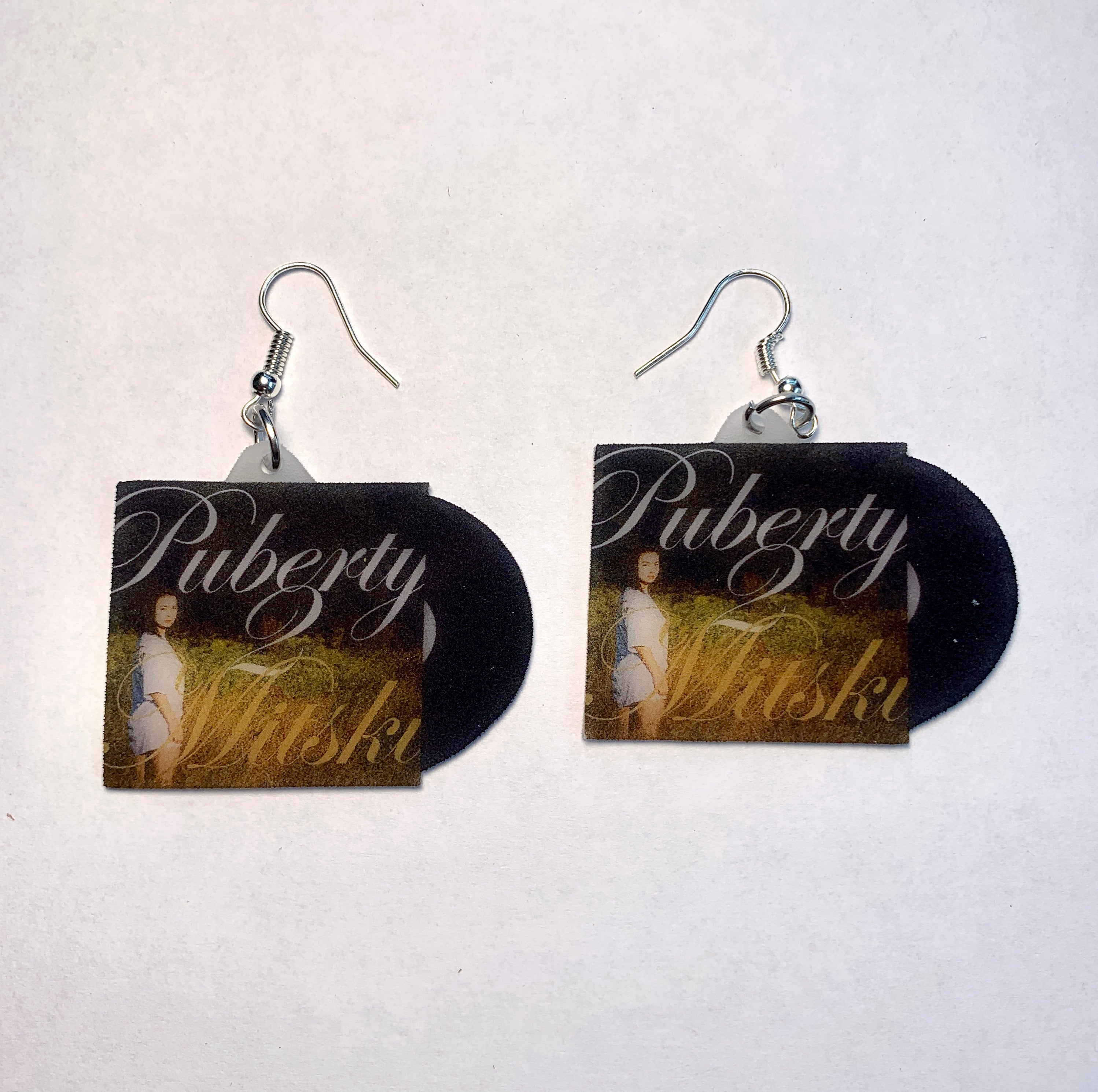 Mitski Puberty 2 Vinyl Album Handmade Earrings!