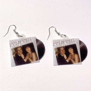 Lady Gaga Cheek to Cheek Vinyl Album Handmade Earrings!