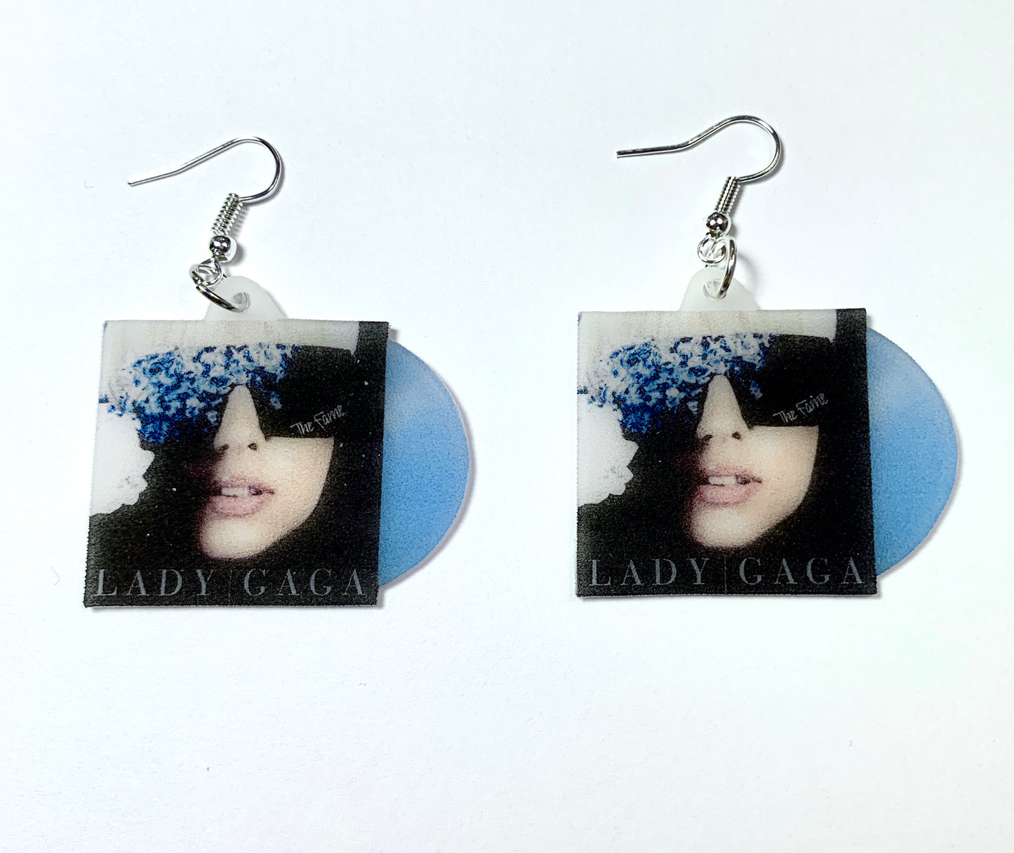 Lady Gaga The Fame Vinyl Album Handmade Earrings!
