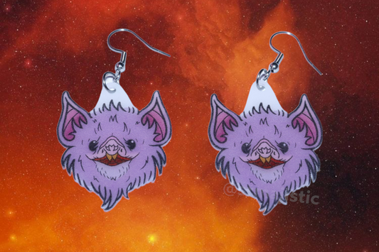 Halloween Horror Stylized Earrings (Collaboration with Kate Graves)