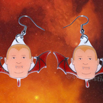 Halloween Horror Stylized Earrings (Collaboration with Kate Graves)
