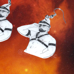 Halloween Horror Stylized Earrings (Collaboration with Kate Graves)