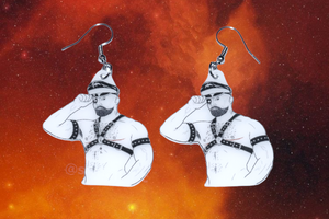 Halloween Horror Stylized Earrings (Collaboration with Kate Graves)