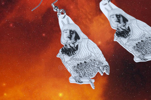 Halloween Horror Stylized Earrings (Collaboration with Kate Graves)