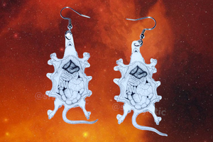 Halloween Horror Stylized Earrings (Collaboration with Kate Graves)