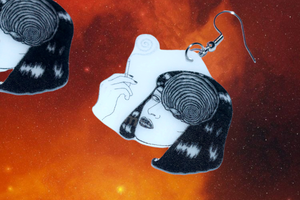 Halloween Horror Stylized Earrings (Collaboration with Kate Graves)