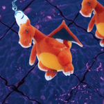 Charizard Chorizord Unsettling Character 2D Handmade Earrings!