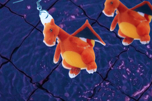 Charizard Chorizord Unsettling Character 2D Handmade Earrings!